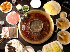 鸳鸯锅-蜀九香火锅(九眼桥店)