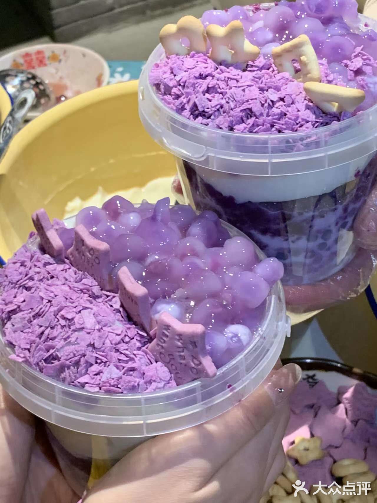 救命啊！你家芋泥不要钱是吧！溢出了..