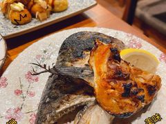 炙烤三文鱼头-樱の花亭日本料理店