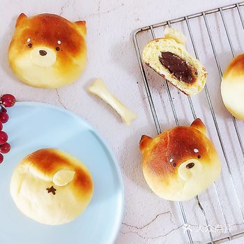 暗黑料理麦研社之柴犬面包  曾经很想养只汪星人