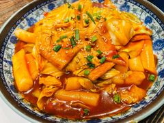鱼饼炒年糕-泰好吃芝士年糕火锅(独墅湖店)