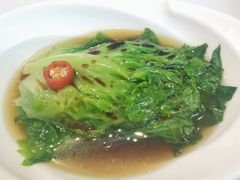 白灼腩汁生菜-新仙清汤牛腩(铜锣湾店)