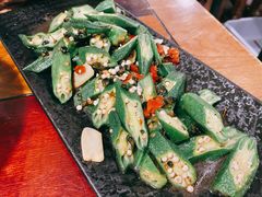 韭菜花炒伟哥豆-紫滇源云南生态菜(丹凤街店)
