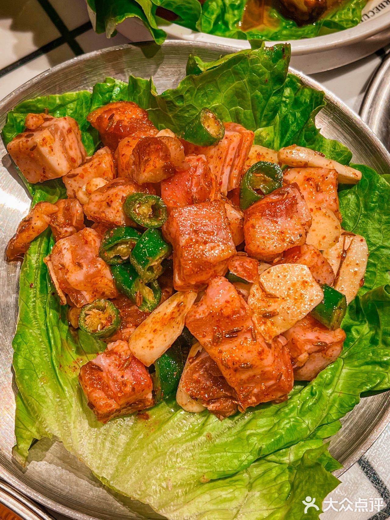 和男朋友点了超级多的肉肉啊！