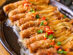 铁板肥牛金针菇卷-韩烧牛中牛·甄选黑牛烤肉(黑金店)