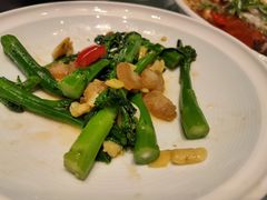 猪油渣炒青菜苔-滋粥楼·顺德菜海鲜茶点(方舟店)