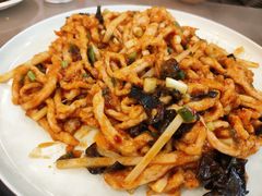 鱼香肉丝-大眼锅贴饺子(河西店)