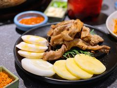 -草家酱蟹炭火烤肉店(珲春南路一店)