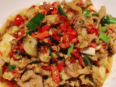 生炒土猪肉-耕渔小院·湖南鱼鲜(望城店)