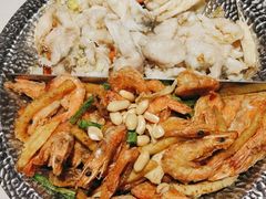 脆鱼香辣虾-小鱼小牛·鱼牛干锅·脆鱼火锅(世欧广场店)