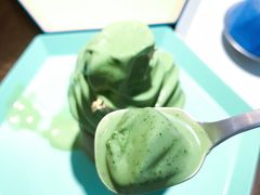 抹茶芥末冰淇淋-茶是一枝花泡茶店