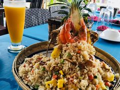海鲜菠萝炒饭-茉莉.Red Crab