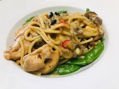 奶油鸡肉意面-娜娜家·Nana's restaurant(国金汇店)