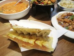 牛肉韭黄锅贴-海荣锅贴馆(五味十字店)