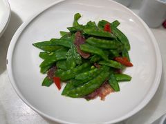 荷兰豆炒腊味-径山十八道·风味民间菜(杭州总店)