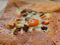 鸡蛋蘑菇熏肉荞麦可丽饼-RAC BAR(安福路店)