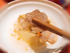 野生大文蛤千页豆腐蒸-松涛日本料理