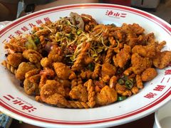 香辣干锅肥肠-炉小二铜锅牛蛙•川湘菜(三里屯店)