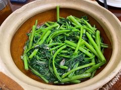 啫啫虾酱空心菜-熠盛粤味(永康路店)