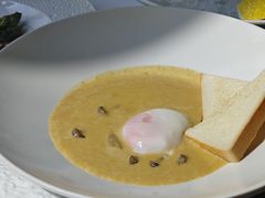 奶油汤配温泉蛋-天玑高空江景餐厅&酒吧Sky Secret Restaurant&Bar
