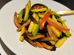 鸡枞菇炒松板肉-海立阁海鲜江浙菜(漕河泾印象城店)
