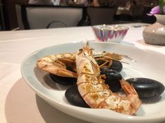 石烹盐浴秋菊红鹰虾-广舟(千禧店)