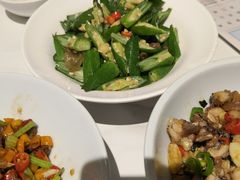 小炒黄秋葵-楚山晓·湖北菜(武汉光谷K11店)