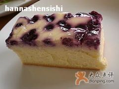 蓝莓芝士蛋糕嗲死了-榖屋house of flour(张江首店)