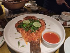 香茅草烤竹笋壳鱼-一坐一忘云南菜(卓悦中心)