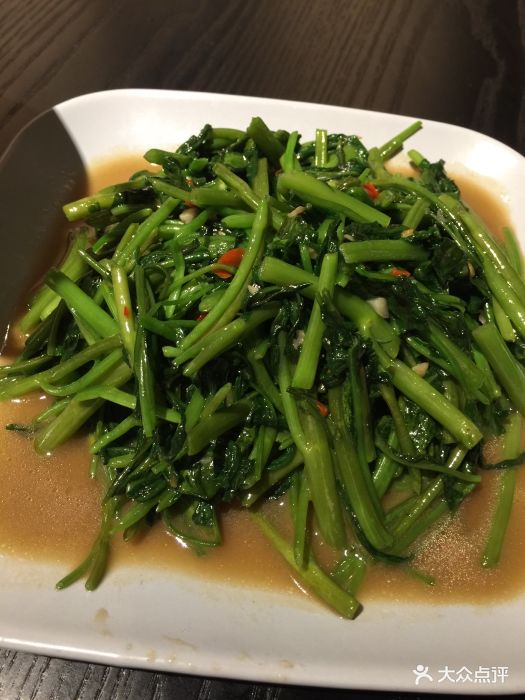 煌庭·壹泰东南亚主题餐厅(陆家浜路店)虾酱空心菜图片 - 第3张