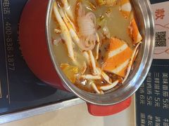 -烫煮风旋转涮吧自助小火锅(洪楼大润发店)