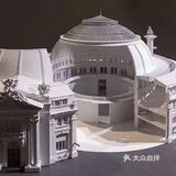 复古风与现代简约单品的搭配风潮也吹至城市建筑里！