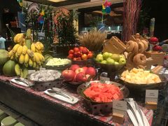 自助取餐区-北京希尔顿逸林酒店-逸轩西餐厅-自助餐厅