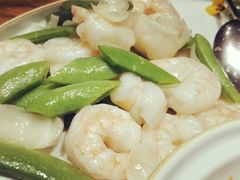 鲜百合炒虾球-一轩饺子馆(丽都店)