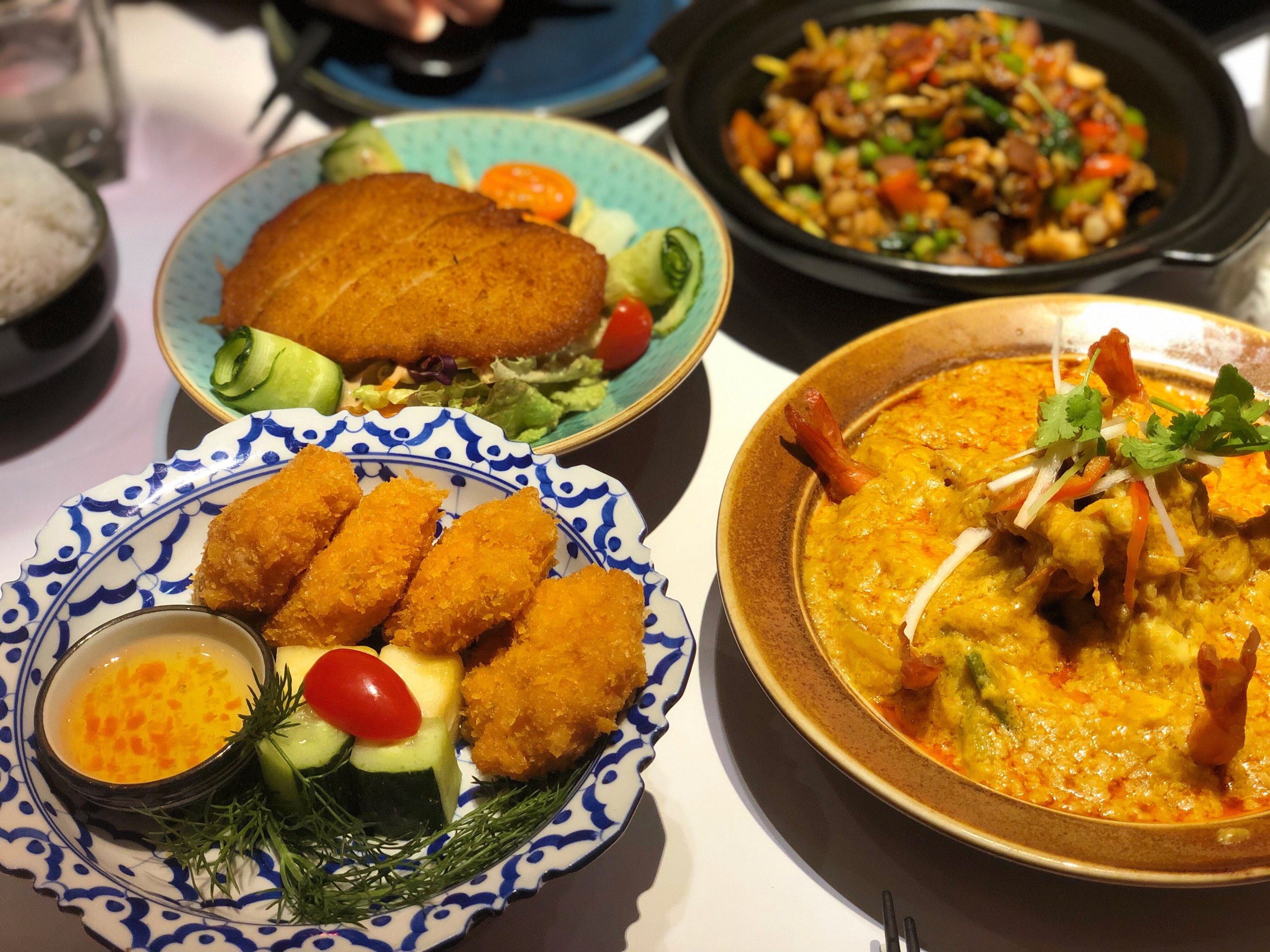 五楼「泰加泰式概念餐厅(苏州中心店)」
「古法大虾」两次都点了