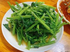 炒空心菜-人和水上飘(第一家店)