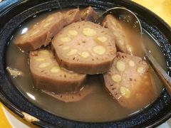 招牌扇骨煲淋莲藕-汇景花园酒家(基立下道店)