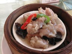 香蒜木耳蒸排骨-江滨国际大酒店-珍宝轩海鲜大酒楼