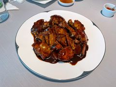 毛蟹炒年糕-屋里厢上海菜馆