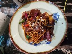 黑椒牛柳烩意面-野萃山·潮汕厚果汁(十亩地店)