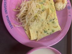 芝麻香葱鸡蛋饼-清华大学-清芬园