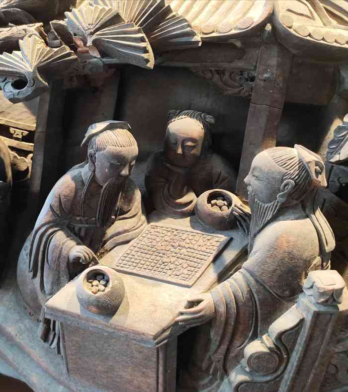 三雕博物馆-"坐落在周氏宗祠里绩溪县三雕博物馆经过一年.