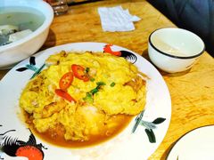 虾仁炒蛋-聪辉同安老美食饭店(大元路店)