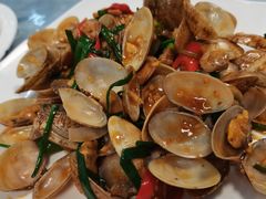 姜葱炒花甲-皓景海鲜·地标美食(双月湾店)