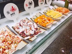 自助取餐区-钱小奴海鲜自助黑金店(杭州滨江龙湖店)