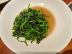 紫菜炒菠菜-喜鼎海胆水饺(东港店)