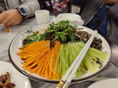 鸡纵菌凉面-蔼若春.传承三十年云南菜(金碧公园店)