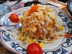 炸温泉蛋土豆泥沙律-仙隐小鹿中華の日料(正弘城店)