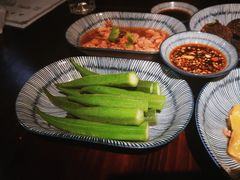 白灼秋葵-余味