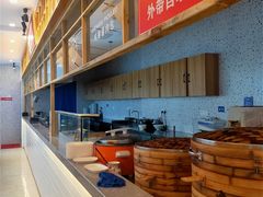 自助取餐区-李与白包子铺(桐梓林店)